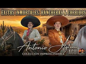 VICENTE FERNÁNDEZ VS ANTONIO AGUILAR - CORRIDOS DE CABALLOS LEGENDARIOS | PUROS CORRIDOS MIX