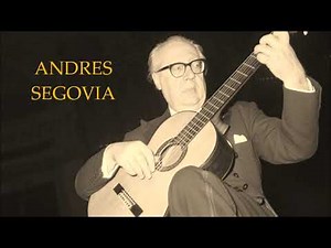 SEGOVIA plays LUYS MILAN in CONCERT 1970