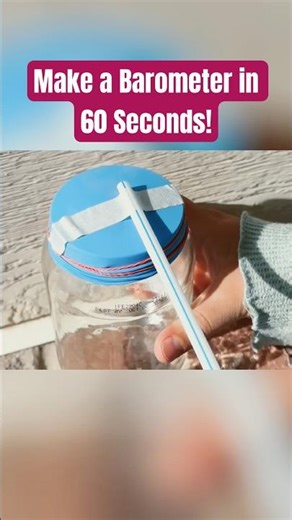 DIY Barometer: See Air Pressure Change Instantly!