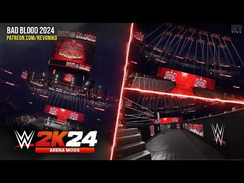 WWE 2K24 : BAD BLOOD 2024 ON STATE FARM ARENA - ARENA MODS