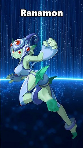 Línea evolutiva de Ranamon #digimon #digimonfrontier