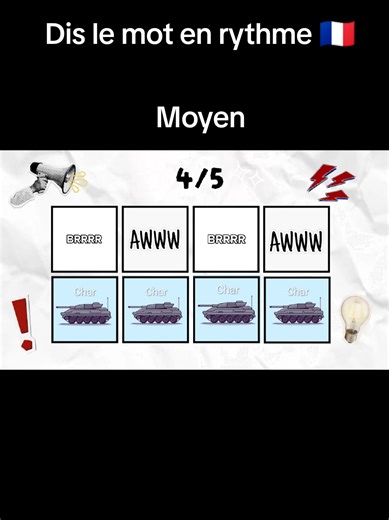 Dis le mot en rythme : Le défi musical