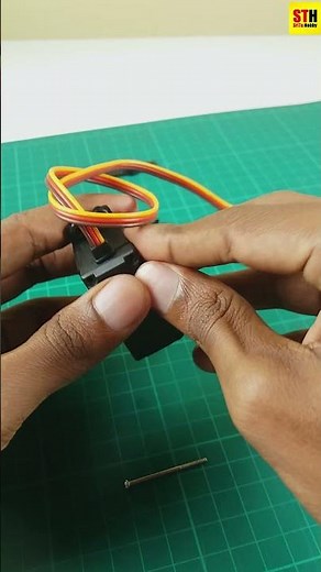 How to assemble MG995 servo motor #Shorts