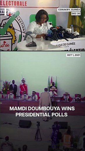 Guinea's Coup Leader Wins Presidential Election | Subscribe to Firstpost | N18G