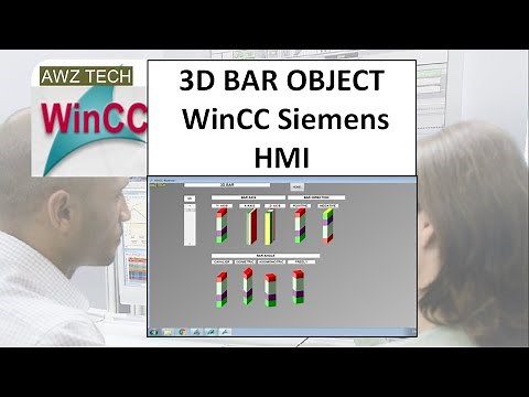 HOW TO CONFIGURE 3D BAR WinCC Siemens HMI