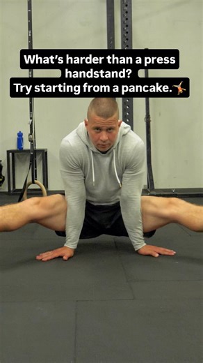Movement Athletes | Is your press handstand stuck? Try starting from the pancake. Here’s the progression we use to build true press strength—from the ground... | Instagram