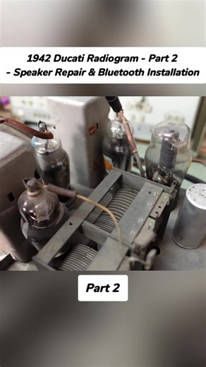 Ducati Radiogram Repair and Bluetooth Install Guide