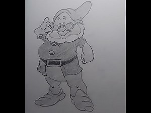 How to Draw Doc from Snow White