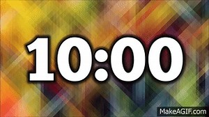 10 Minute Timer on Make a GIF