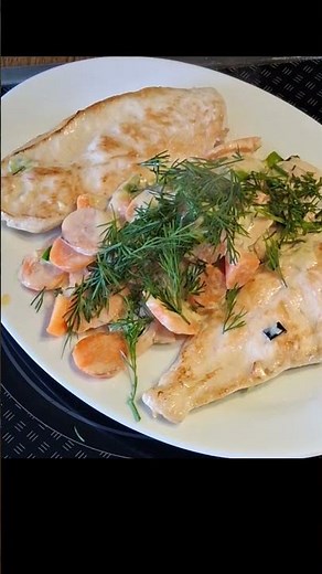 Creamy Dill Chicken Pan with Leek & Carrots