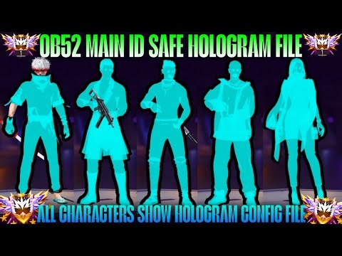 Free Fire 3D Hologram Config File |Free FireEnemy Location Hack |Free fire meta data |ffpanel