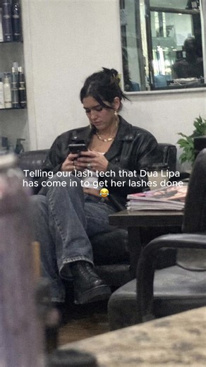 When the marketing team told our resident lash tech Dua Lipa had come to get her lashes done with us… well, we probably found it funnier than she did! 😂 #Lashes #Prank #ChatGPT #LashTech