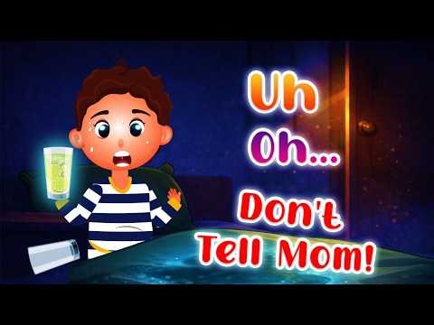 Bee Baw wet the Bed 😳 Too Much Lemon juice?! 🍋 | Pee Paw Mission Cartoon Series Animation Story
