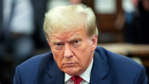 Trump harris debate podiums