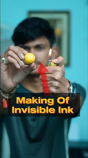 How to Make Invisible Ink at Home | Easy Science Experiment for Students #experiments