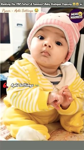 Ranking the TOP Cutest & Funniest Baby Dialogue Copying 😂😆
