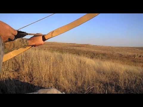 Otzi The Iceman Arrow Part 3. Primitive Archery Bow Hunting for blacktail deer. Traditional Archery