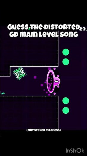Guess the distorted gd main level song #geometrydash #distortion