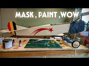 Belgian Fokker D.VII Update – Creating the Comet Star & Tail Graphic