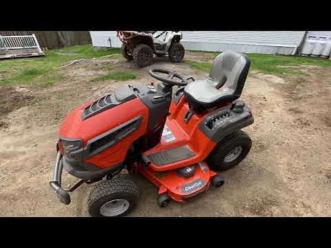 I year review 26 hour Husqvarna TS 248XD 23HP Kawasaki