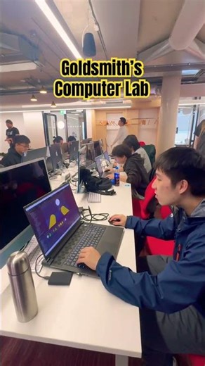 Goldsmith’s Computer Lab are the best place to learn… #dailyvlog #university #goldsmiths #student