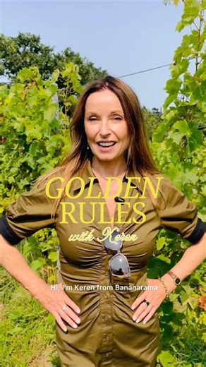 Bananarama🍌 on Instagram: "GOLDEN RULES with KEREN💛 @kerenwoodwardofficial Keren shares her golden rules to life!"