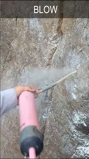 Rock Climbing Glue-In Bolt Installation #shorts