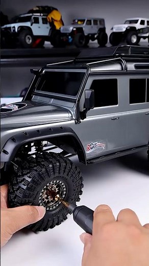1.9 Beadlock Wheels & Tires ASMR Install — SCX10 / TRX4 RC Crawler #rchobby #rcbuild #rccrawler