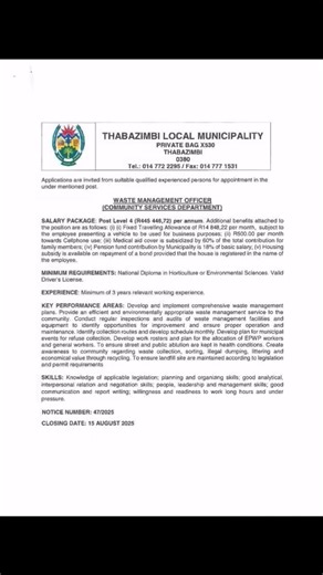 10K views · 14 reactions | Thabazimbi Local Municipality Drivers x6...