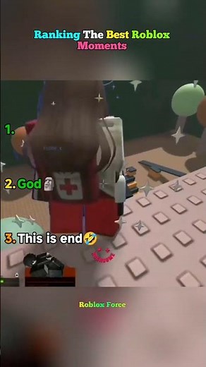 Ranking roblox moments literally crazy | Roblox Force #shorts #roblox