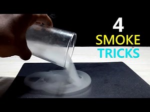 4 Amazing Smoke Experiments & Tricks To Do At Home || Easy Science Experiments