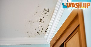 The easiest way to clean dust, dirt and mould from ceilings and walls