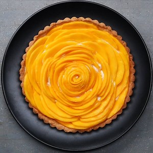 12M views · 63K shares | This mango tart is so beautiful and...