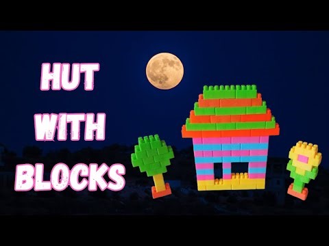 Hut With Building Blocks