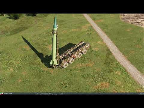 SCUD Launcher | SCUD Missile flight view