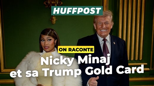 Nicki Minaj s’affiche encore en “première fan”  de Donald Trump…  et on comprend vite pourquoi.