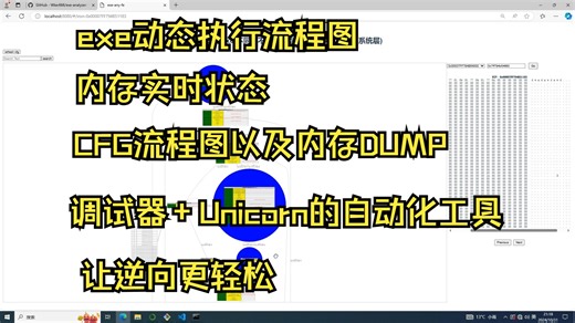 exe-analyzer动态执行流程分析工具