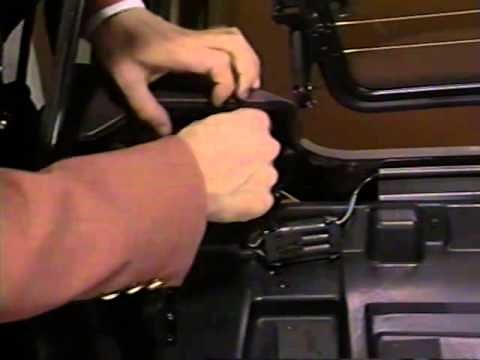 Cadillac Allante - Roof Change Procedures