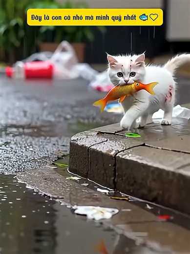 MÈO NHỎ ĐÁNG THƯƠNG TẶNG QUÀ CHO NHỮNG AI ĐANG XEM