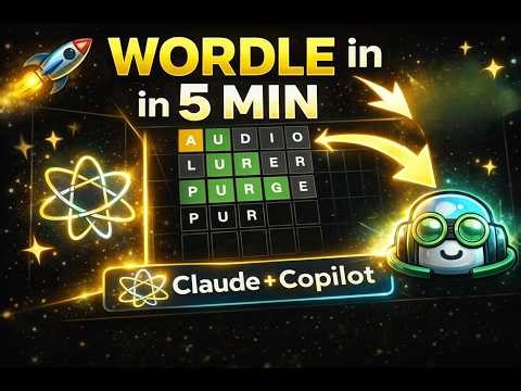 I Made a Wordle Clone in 5 Minutes and It Actually Works