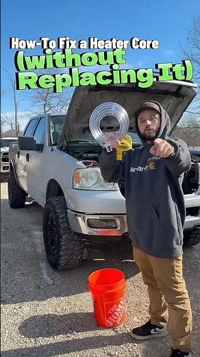 How to Fix your Truck Heater Core (without replacing it)