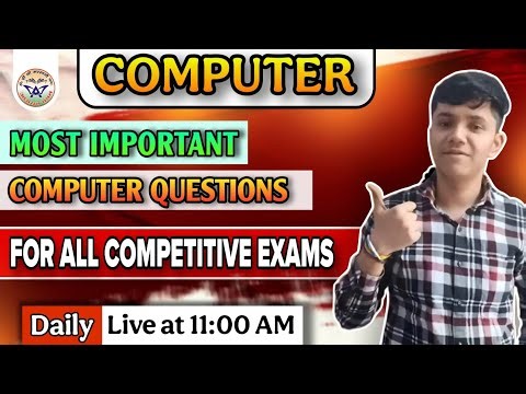 Most Important Computer Questions | SSC, CCC, Banking, UPSI, Head Constable, Railways | By Vinay Sir