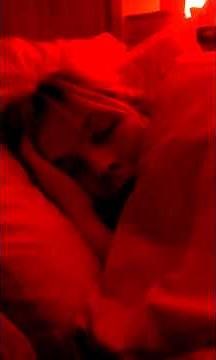 Mother and baby of 2 weeks snoring