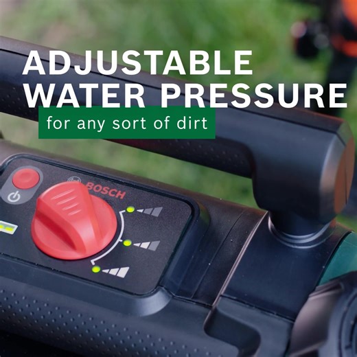 Clean anywhere with the Fontus 18V!🚿 From garden furniture to mountain bikes – the Fontus 18V has got your back! With four spray settings, adjustable pressure and a handy 15-litre water tank, it’s built for flexibility – perfect for washing your bike straight after a muddy ride 🚲🏡 Use rainwater with the GardenPump or connect to a mains water supply – the choice is yours. How do you take care of your outdoor gear? | Bosch DIY and Garden