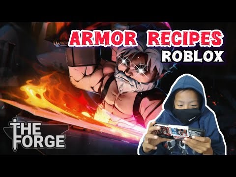 THE FORGE ARMOR RECIPES ROBLOX