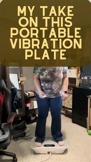 The ULTIMATE Portable Vibration Plate for Home Workouts!