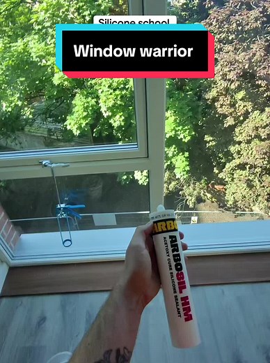 Silicone school… window warrior has entered the chat. #masticman #sealantapplication #satisfying #CapCut