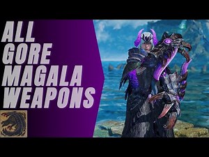 Monster Hunter Wilds All Gore Magala Weapons