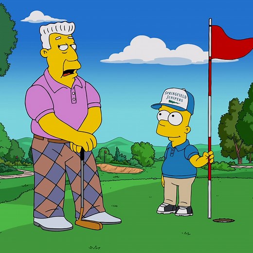 4.6M views · 80K reactions | Good work if you can putt it! ⛳ | The Simpsons | Facebook