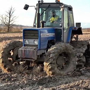 Old Landini 10000S tractor in a tough situation today😢🚜💔 | Big Machines